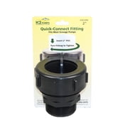 K2 Pumps 2" Quick-Connect Fitting, PVC Pipe, AQC200KE