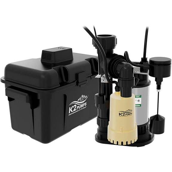 K2 Pumps Compact Primary And Backup Pump System