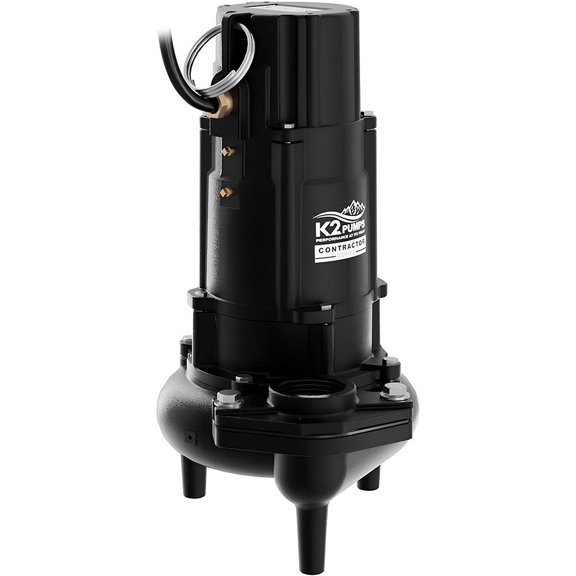 K2 Pumps Contractor Series 1 Hp 2In Manual Sewage Pump