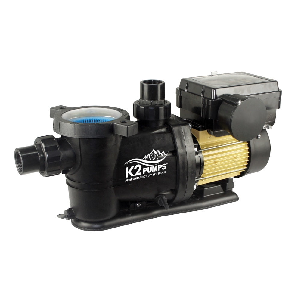 K2 Pumps Pool Pump 1 Hp Variable Speed 230 Volt Doe And Cec Compliant