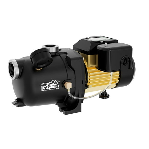 K2 Pumps Shallow Well Jet Pump 3/4 Hp Lead Free Thermoplastic 115/230V