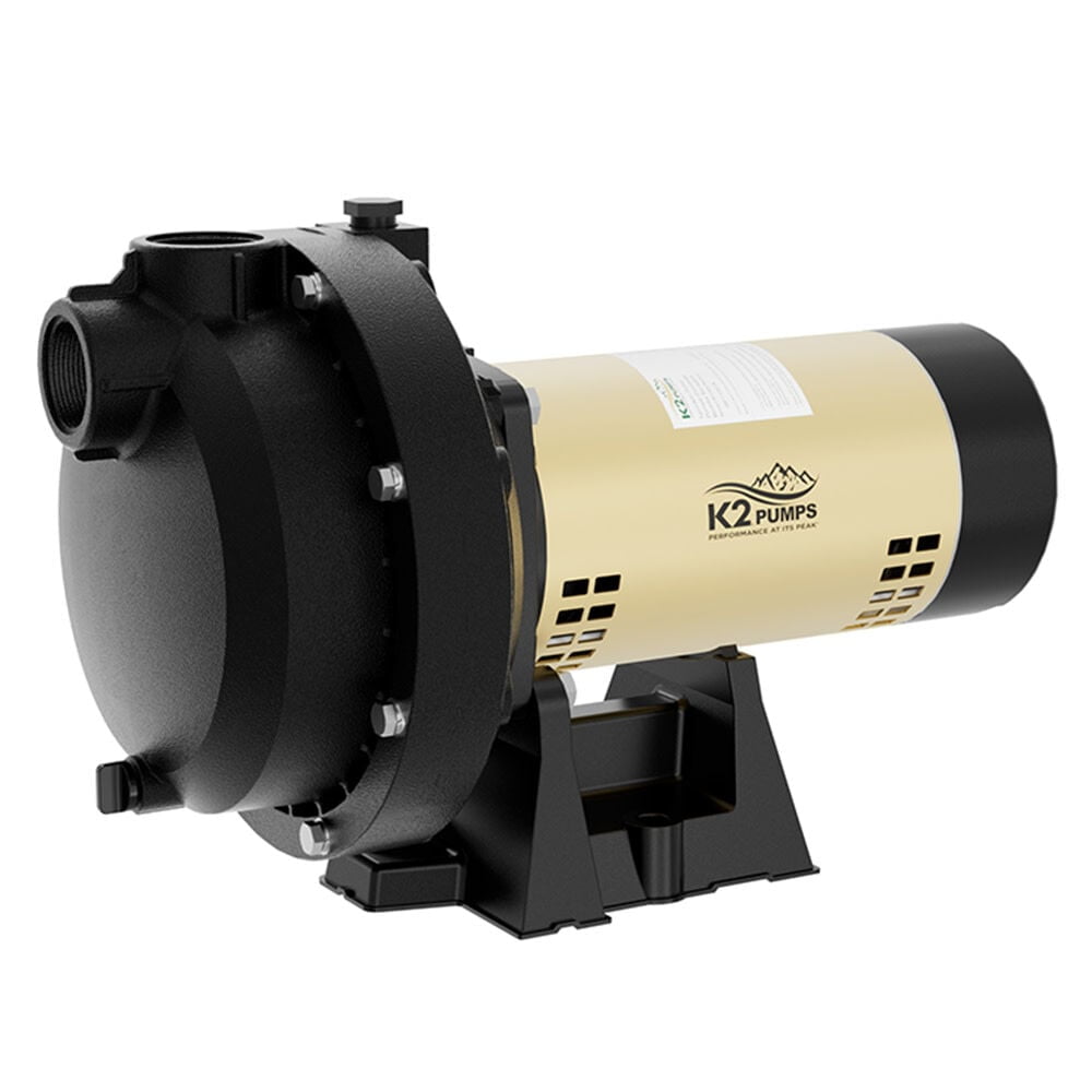 K2 Dual Voltage 1.5 HP Thermoplastic Sprinkler Pump