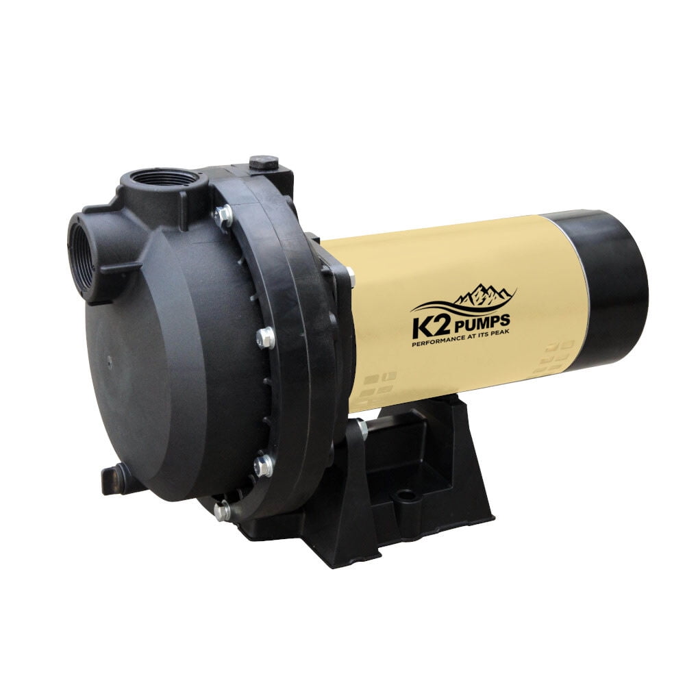 K2 Dual Voltage 1.5 HP Thermoplastic Sprinkler Pump