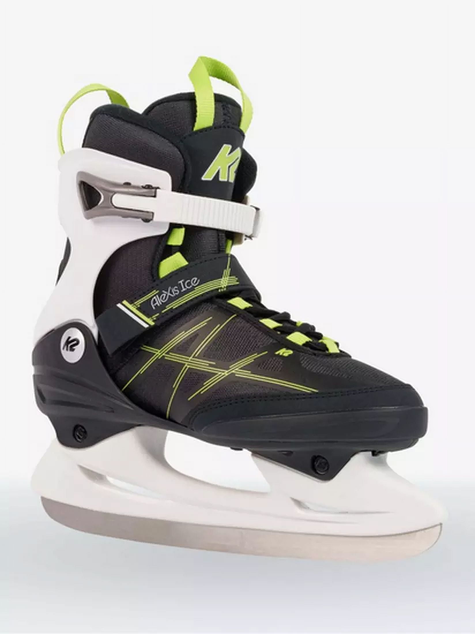 K2 Women's Alexis Ice Skates (Black/Green) Size 10 US 41.5 EU