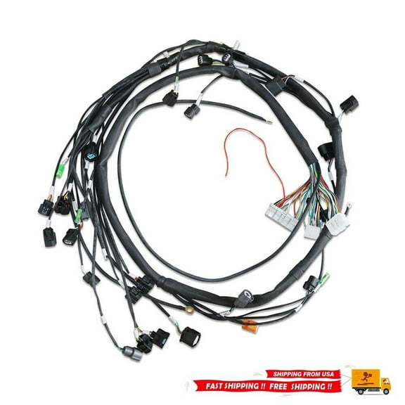 K20 K24 K-Series Tucked Engine Harness fit Honda Acura K-Swap Integra CRX EK EG