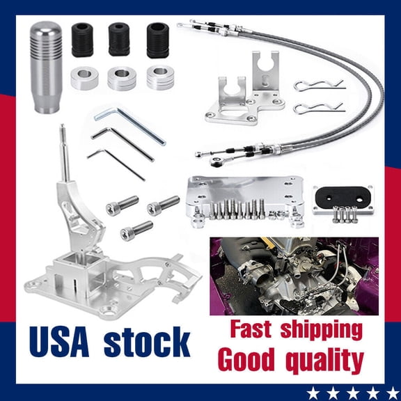 K20 K24 RSX Shifter Cables Trans Bracket Shifter K Swap For Honda Eg Ek Ef Civic