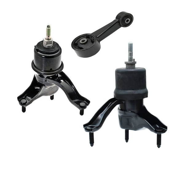 K2010 Fits 2008-2013 Toyota Highlander 3.5L Gas Engine Motor & Trans Mount Set 3pcs : A62036, A4259, A4207