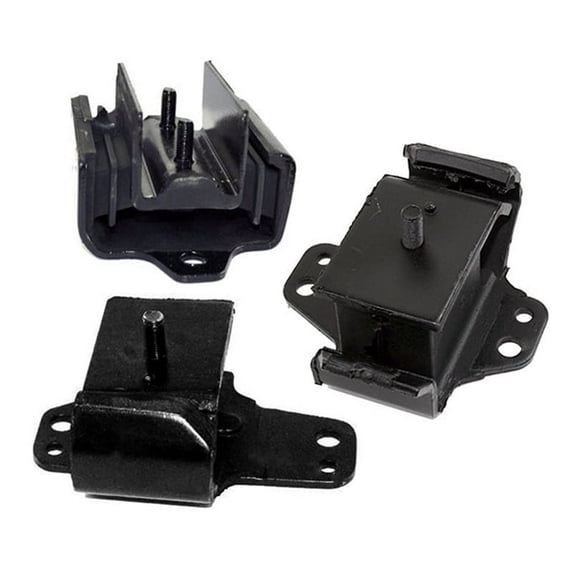 K2028 Fits 1998-2004 Nissan Frontier 2.4L 4WD Engine Motor & Trans Mount Set 3pcs : A7318, A2718, A7319