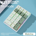thumbnail image 1 of K21 21-Key Wireless Mechanical Keyboard BT/2.4Ghz/USB-C Connection Colourful Lighting Full Key Hot-Swap for PC Laptops, 1 of 8