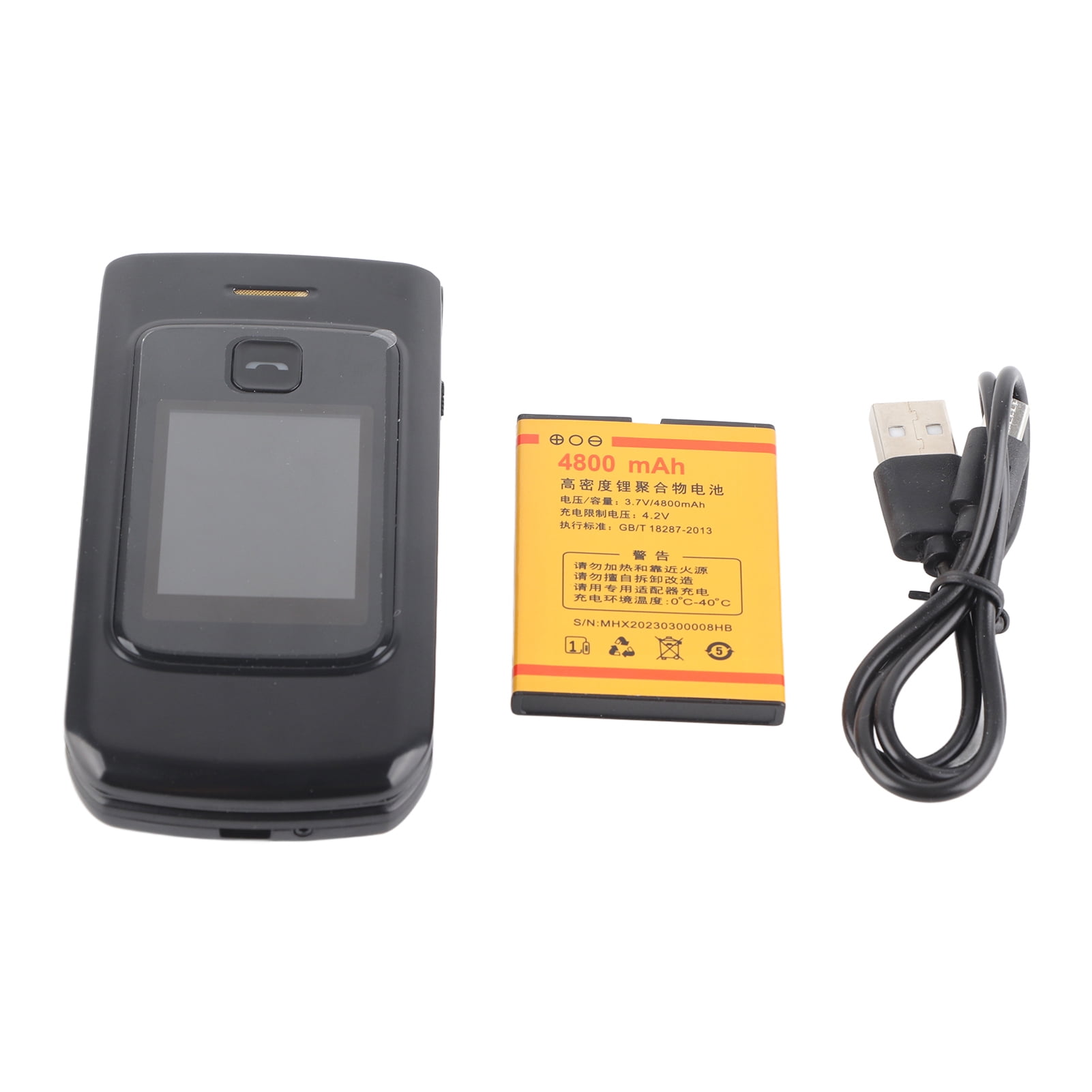 K21 2G Senior Big Button Flip Cell Phone 2.4 Inch Screen Flip Mobile