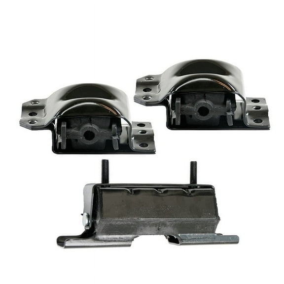 K2376 Fits 1999-2000 Cadillac Escalade 5.7L 4WD Engine Motor&Trans Mount Set 3pc : A2637, A2637, A2638