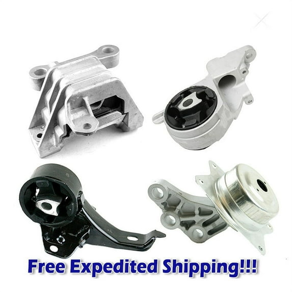 K2392 Fits 2006-2007 Pontiac G6 2.4L Engine Motor&Trans Mount Set 4pcs : A5370, A5357, A5467, A5355