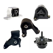K2486 Fits 2010-2011 Honda Element 2.4L AUTO 4WD Motor & Trans Mount Set 5pcs A6597, A4503, A4504, A65006, A65010