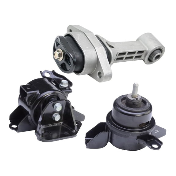 K2522 Fits 2010-2011 Kia Soul 1.6L MANUAL Engine Motor & Trans Mount Set 3pcs : A7190, A71020, A71008