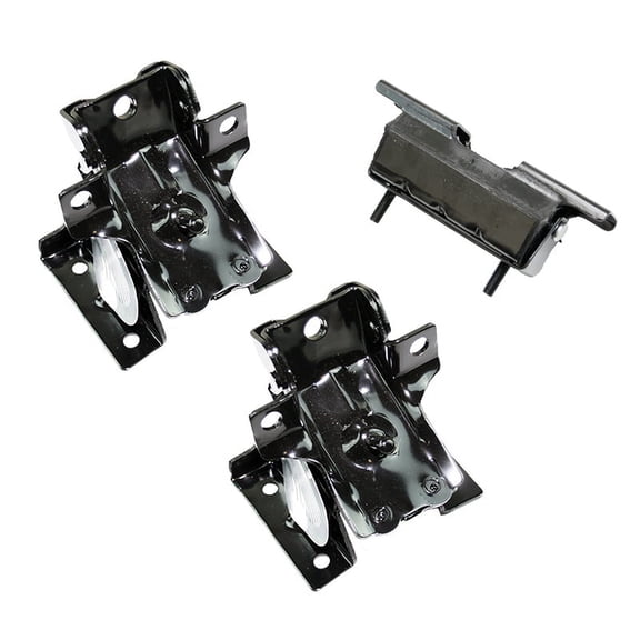 K2545 Fits 2011-2016 Silverado/ Sierra 2500HD 3500HD 6.0L 4WD Motor & Trans Mount 3pc : EM4163, EM4163, EM2638