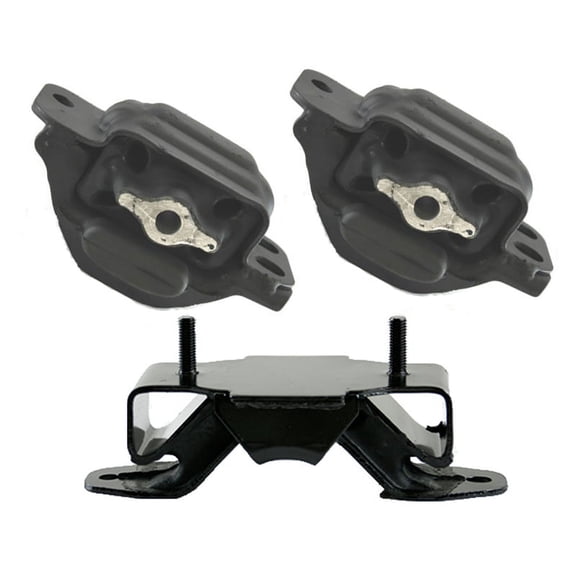 K2602 Fits 2003-2004 Dodge Ram 3500 5.7L 4WD Engine Motor&Trans Mount Set 3pcs : A5410, A5410, A5526