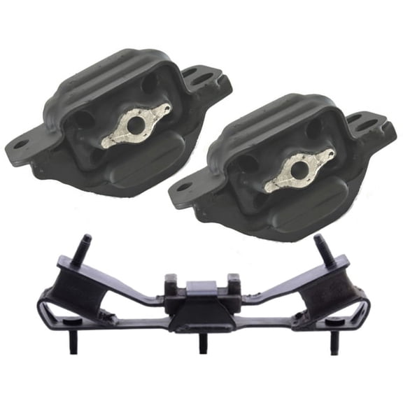 K2610 Fits 2007 Dodge Ram 3500 5.9L 4WD Engine Motor&Trans Mount Set 3pcs : A5410, A5410, A5478