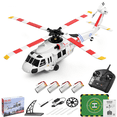thumbnail image 1 of K270 UH-60L BlackHawk RC Helicopter for Adults, 2.4G 4CH 6-Axis Gyro Brushless Military RC Helicopter Model with 4-Paddle Aileronless, Altitude Hold, Optical Flow Positioning, One-Key Takeoff Landing, 1 of 8