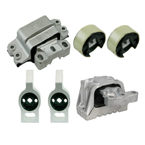 K2817 Fits 2009 Volkswagen CC 2.0L AUTO Engine Motor & Trans Mount Set 6pc : A6973, A6978, A6978, A6966, A6969, A6983