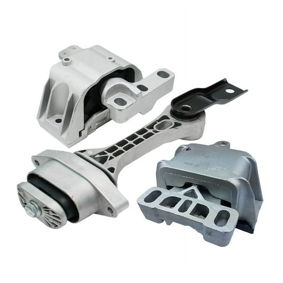 K2823 Fits 2002-2003 Volkswagen Golf 1.8L 6 speed Manual Motor & Trans Mount Set : A6929, A6935 A6990