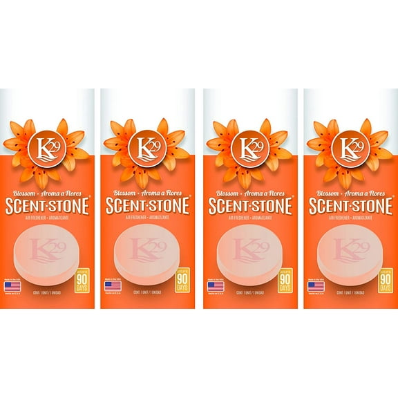 K29 Blossom Stone Air freshener, Environmentally Safe and Long-lasting Fragrance, 4 Packs