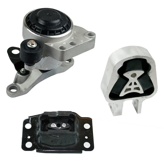 K2943 Turbo Motor & Trans Mount Set For 2013-2017 Ford Fusion/ Lincoln MKZ 2.0L : A5767, A5800, A5603