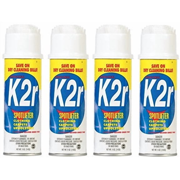 K2r Spot-Lifter Laundry Stain Remover Spray - For Grease - 5 oz Residential Use, Standard Application