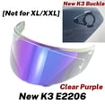thumbnail image 1 of K3 E2206 Helmet Visor for AGV New K3 E2206 model Face Shield Motorcycle Accessories, 1 of 4