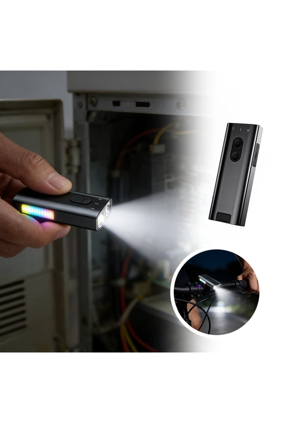 K3 UltraMulti EDC Keychain Tool, Mini Keychain Flashlight 800 Lumens with Diffuser Clip, Multipurpose Pocket Light Hat Lamp Camp Lantern for Everyday Dog Walking Hiking Camping