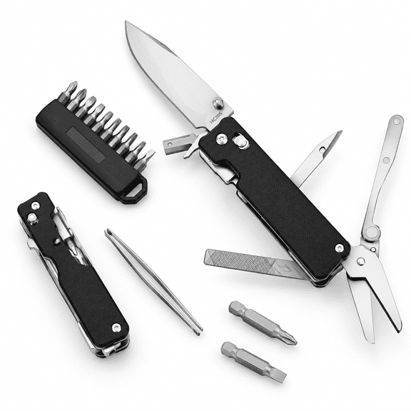 K30 Ne20413b Small 11-in-1 Folding Multitool with 2.76 Inch Bits