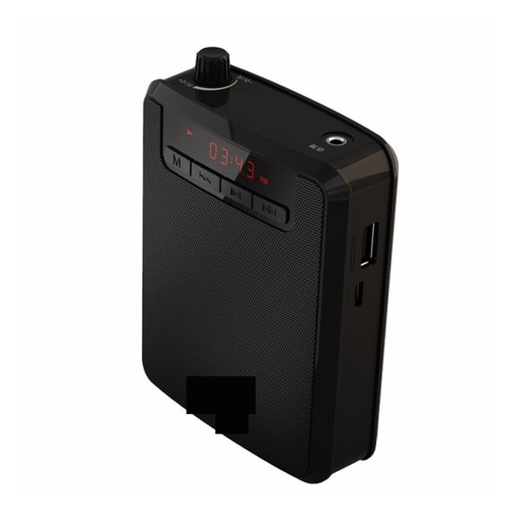 K300 Mini Loudspeaker Megaphone FM Recording Voice Amplifier Teacher Microphone Speaker With Mp3 Player FM Radio Recorder ,Loud Sound