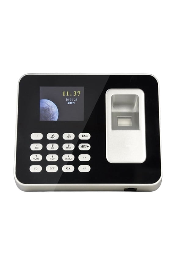 K300A Fingerprint Attendance Machine Check-in Machine English Fingerprint Attendance Machine Time Clocks For Employees Small Business ,Versatile Punching Options