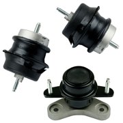 K3048 Motor&Transmission Mount Set 3pc For 2007-2013 Infiniti G25 G35Sedan G37 RWD | A4368, A4368, A7389