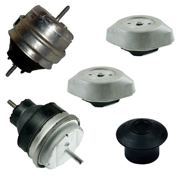 K3052 Engine Motor&Transmission Mount Set 5pc For 1997-2001 Audi A4/A4 Quattro 1.8L | A6926, A6922, A6958, A6924, A6924