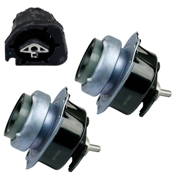 K3123 Engine Motor&Transmission Mount Set 3pc For 2010-2011 BMW X6 4.4L ActiveHybrid | A4027 A4027 A4079