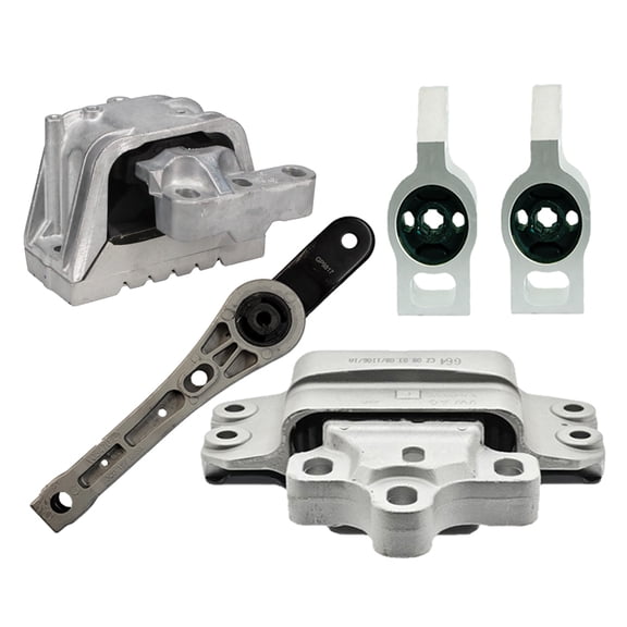 K3290 Engine Motor&Transmission Mount For 2009-2015 Audi TT Quattro 2.0L AWD Coupe | A6973 A6978 A6978 A4909 A6960HY