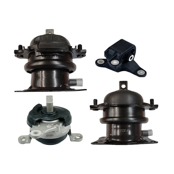 K3321 Engine Motor&Transmission Mount Set 4pc For 2017-2020 Honda Ridgeline 3.5L | A45002 A65093 A45003 A65094