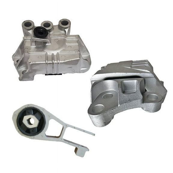 K3625 Engine Motor & Transmission Mount Set 3pc Fits 2015-2017 Jeep Renegade 2.4L : A5898 A5862 A5987