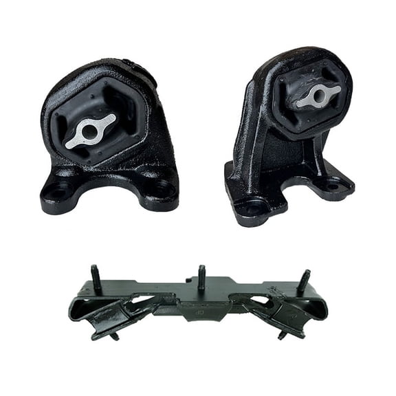 K3628 Left Mount Engine Motor & Transmission Mount Set 3pc Fits 2015 Ram 2500/3500 5.7L 4WD 2nd Design : A5883 A5884 A5864