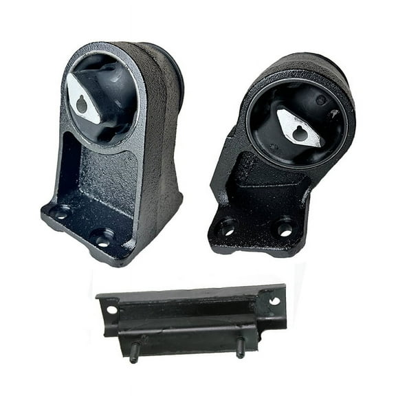 K3696 Engine Motor & Transmission Mount Set 3pc Compatible with 2000-2002 Dodge Ram 2500/3500 Diesel 5.9L 4WD/RWD | A5780 A5818 A2852
