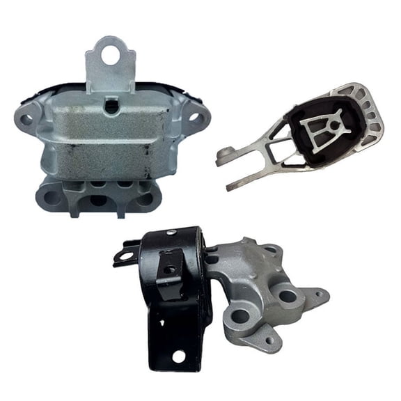 K3729 Engine Motor & Transmission Mount Kit 3PCS Compatible with 2016-2021 Buick Encore 1.4L VIN B | A5724 A5726 A5929