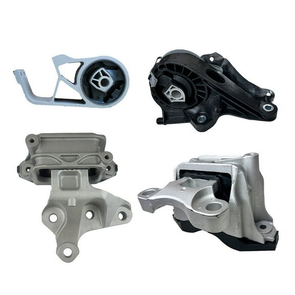 K3735 Engine Motor & Transmission Mount Kit 4PCS Compatible with 2020-2023 Cadillac XT5/XT6 2.0L FWD | A20076 A20075 A5999 A20010