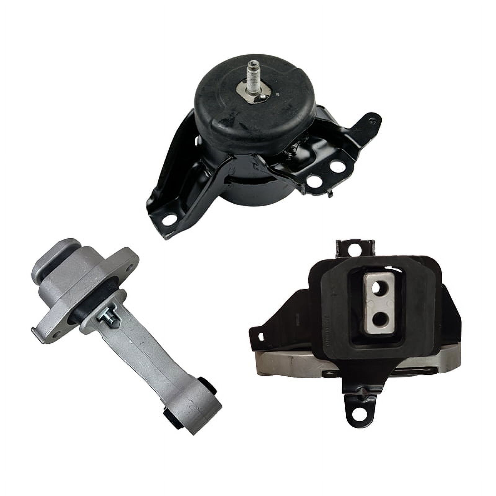 K3758 Engine Motor & Transmission Mount Kit 3PCS Compatible with 2015-2019 Hyundai Sonata 2.0L 2.4L GAS | A61001 A71101 A71099