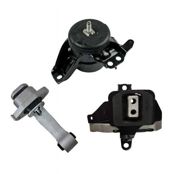 K3758 Engine Motor & Transmission Mount Kit 3PCS Compatible with 2015-2019 Hyundai Sonata 2.0L 2.4L GAS | A61001 A71101 A71099