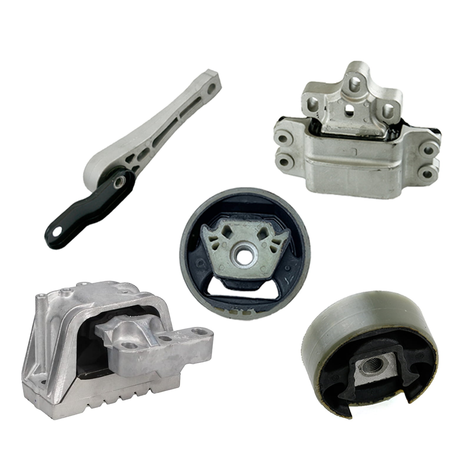 K3790 Engine Motor & Transmission Mount Kit 5PCS Compatible with 2012-2017 Volkswagen Jetta 2.0L Turbo GAS Sedan | A6973 A6966 A4925 A4918 A6960HY