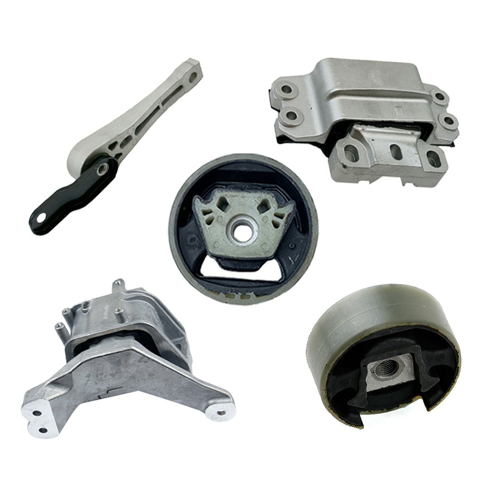 K3795 Engine Motor & Transmission Mount Kit 5PCS Compatible with 2018 ...