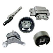 K3797 Engine Motor & Transmission Mount Kit 5PCS Compatible with 2012-2014 Volkswagen Passat 2.5L | A4927 A6966 A4925 A4918 A6959HY
