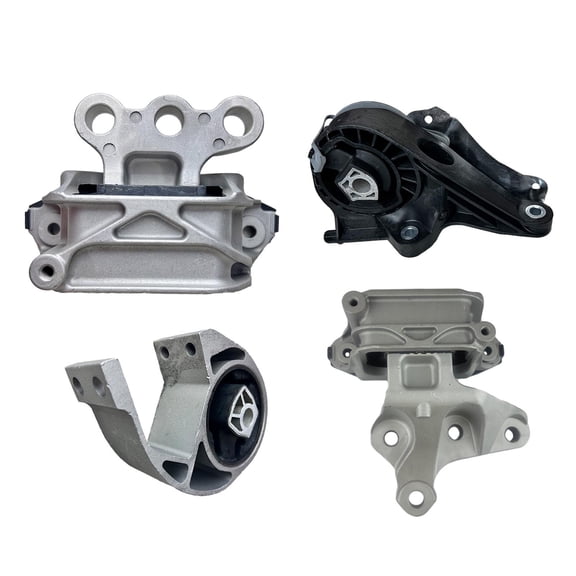 K3832 Engine Motor & Transmission Mount Kit 4pc Compatible with Fits 2020-2023 Cadillac XT5/XT6 3.6L 4WD Auto | A200073 A5999 A20075 A5932