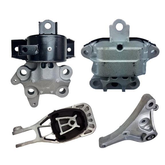 K3975 Motor & Transmission Mount Kit 4pc Compatible with Fits 2016-2021 Buick Encore 1.4L VIN B Automatic | A5724 GP3611 A5726 A5929