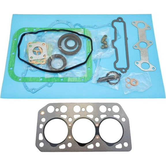 K3E Full Head Gasket Set Kit For Mitsubishi K3E Engine For Case 234 235 Tractor Excavator For CAT MS02M Excavator MM409815 MM434005